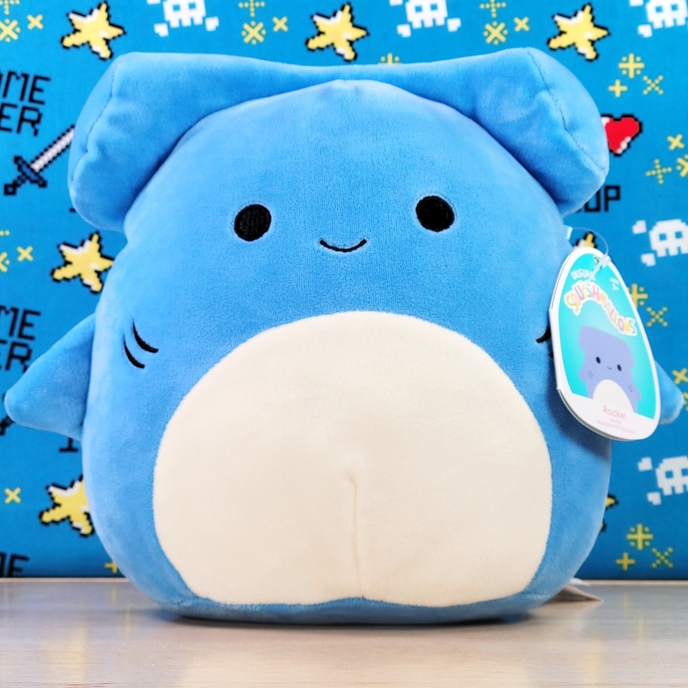 Squishmallow Rocket the Hammerhead Shark 8" UltraSoft Sealife Toy Plush …